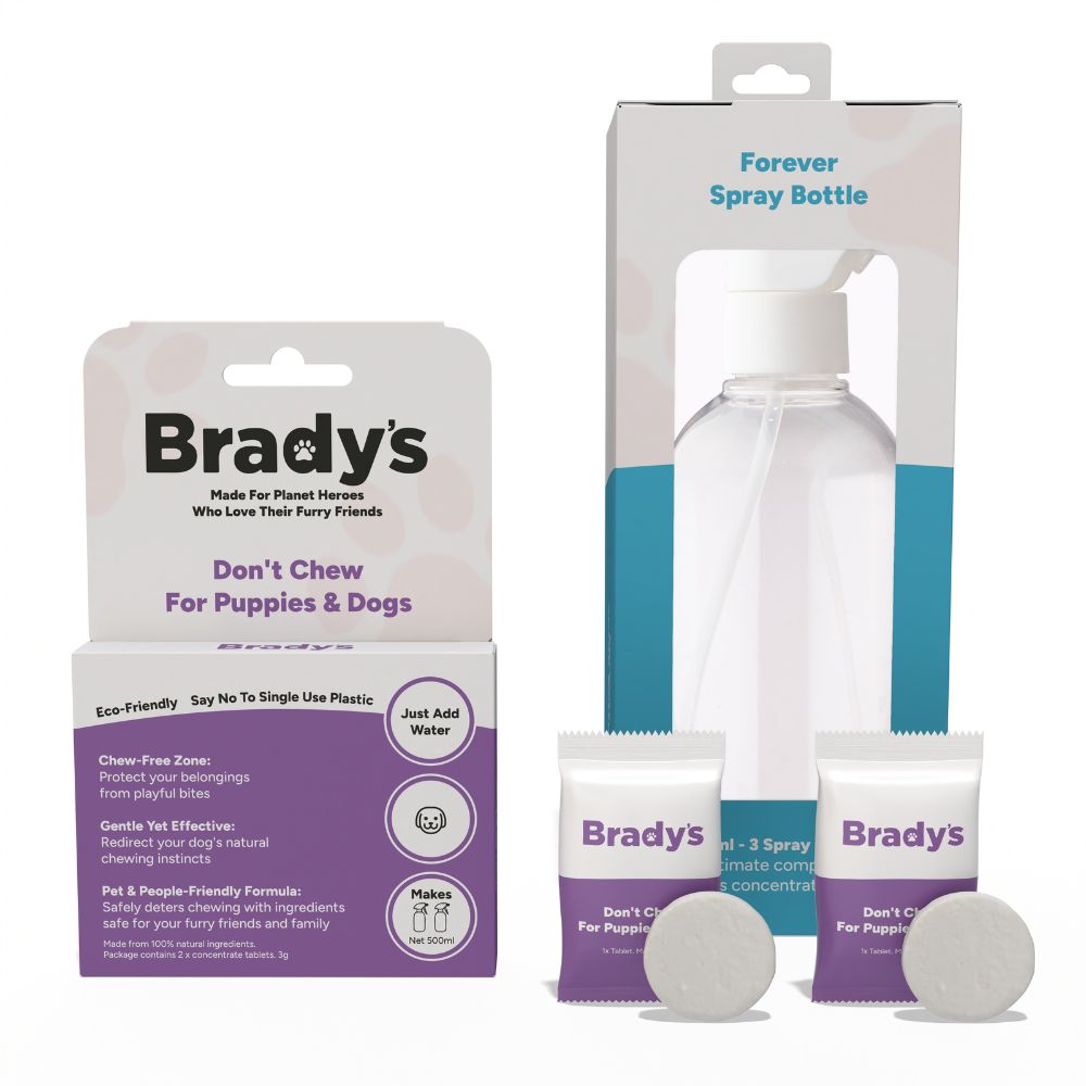 Brady's Don't Chew Spray Tablet for Puppies & Dogs