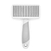 Self-cleaning Deshedding Brush with Soft Plastic Tips