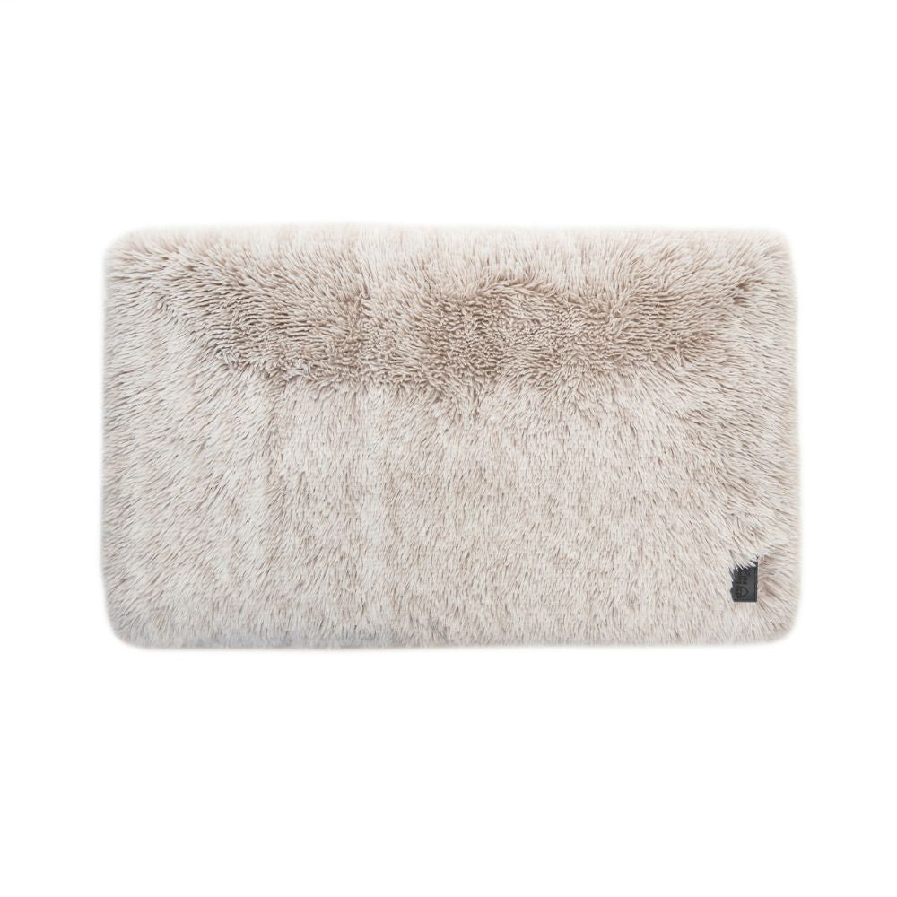 Orthopedic Calming Dog Mat Water Resistant, Aspen Faux Fur