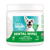 TropiClean Fresh Breath Dental Wipes for Dogs, 50 Pack