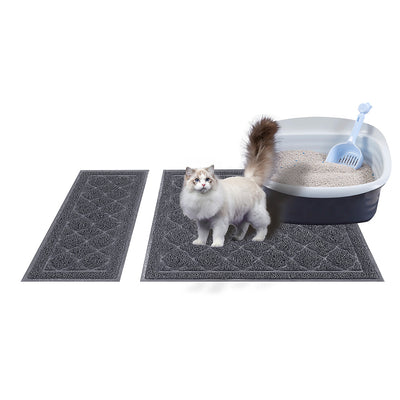 Cleo Internal Cat Litter Mat, Two-Piece Set