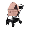 Ibiyaya CLEO Pet Stroller & Car Seat Travel System, Coral Pink