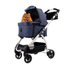 Ibiyaya CLEO Pet Stroller & Car Seat Travel System, Blue Jeans