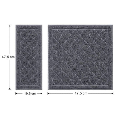 Cleo Internal Cat Litter Mat - Two-Piece Set