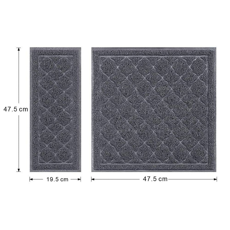 Cleo Internal Cat Litter Mat - Two-Piece Set