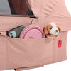 Ibiyaya CLEO Pet Stroller & Car Seat Travel System, Coral Pink