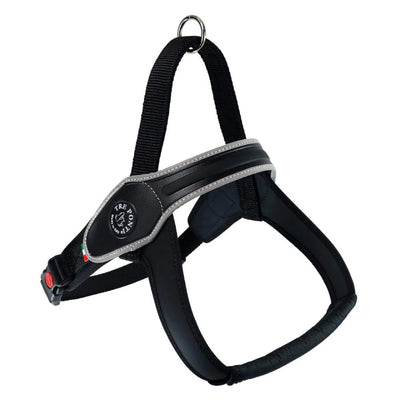 Tre Ponti Primo Adjustable Step In Dog Harness, Black