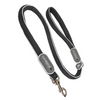 Cinquetorri Dog Leash, Charcoal Grey