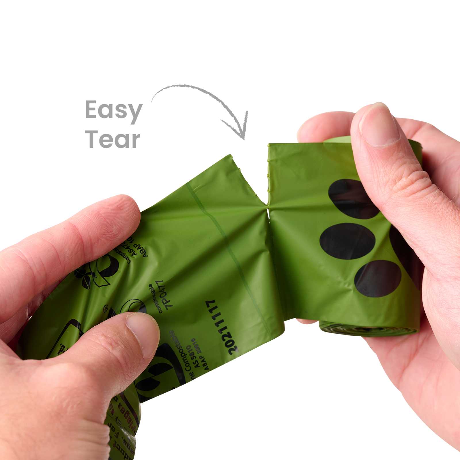Oh Crap Compostable Dog Poop Bags - 4 Pack (60 Bags)