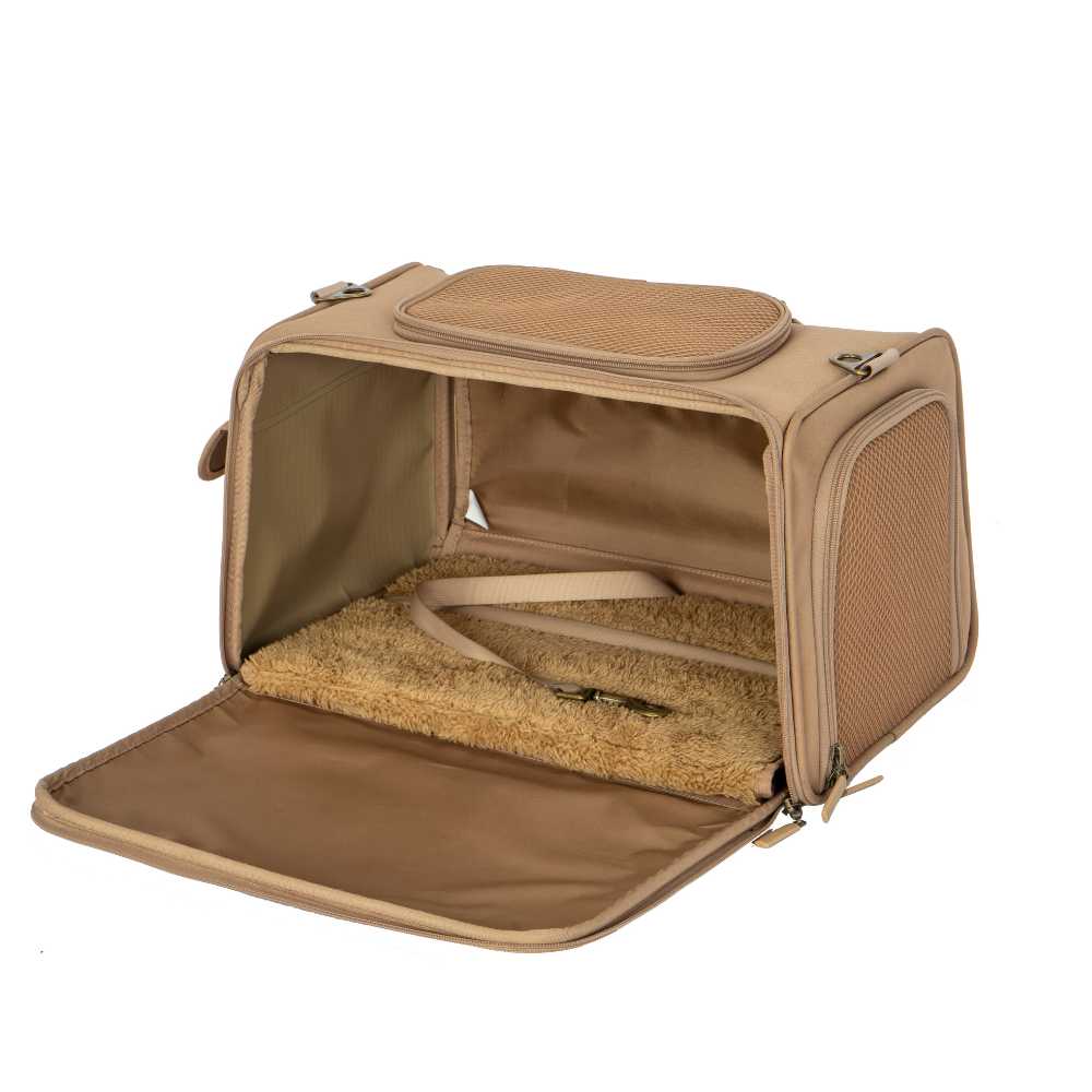 Deluxe Pet Transporter, Foldable Pet Carrier Modern Pets