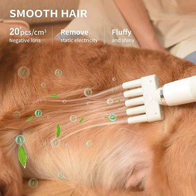 Uahpet Pet Hair Dryer, Portable Handheld Blow Dryer for Dogs & Cats