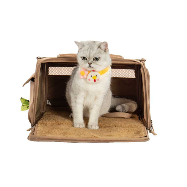 Deluxe Pet Transporter, Foldable Pet Carrier Modern Pets