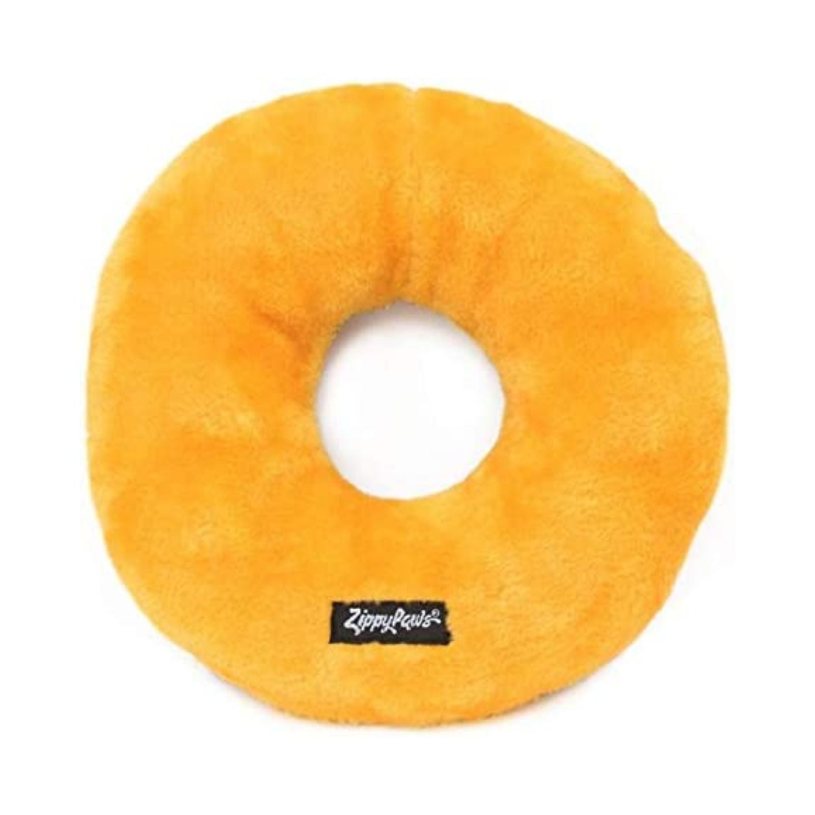 Zippy Paws Jumbo Donutz Chocolate Squeaker Dog Toy