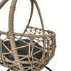 Esmee II Wicker Rope Hanging Pet Bed, Natural