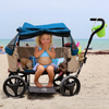 Ibiyaya Noah All-Around Beach Cart Wagon, Sand & Sea