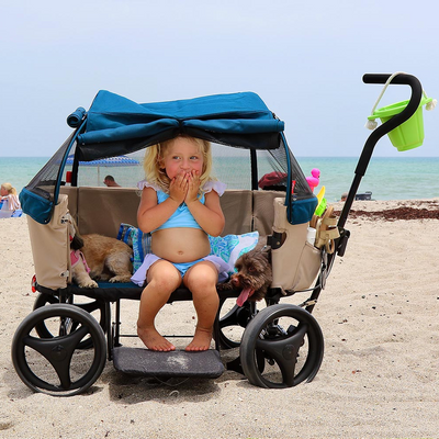 Ibiyaya Noah All-Around Beach Cart Wagon, Pacific Blue