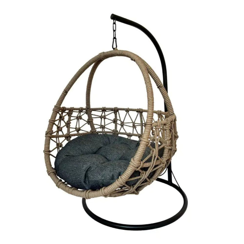 Esmee II Wicker Rope Hanging Pet Bed, Natural
