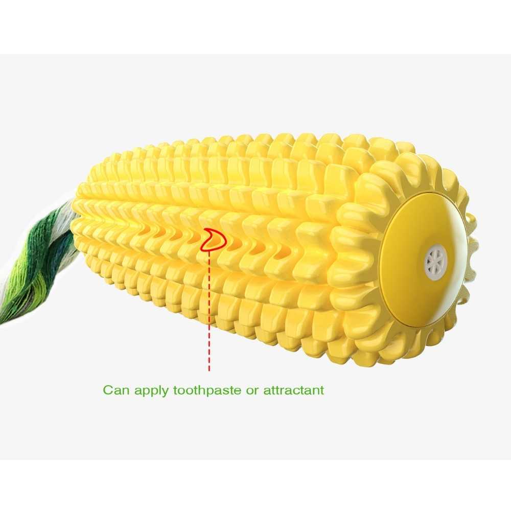 Corn-shaped Dental Chew Dog Toy