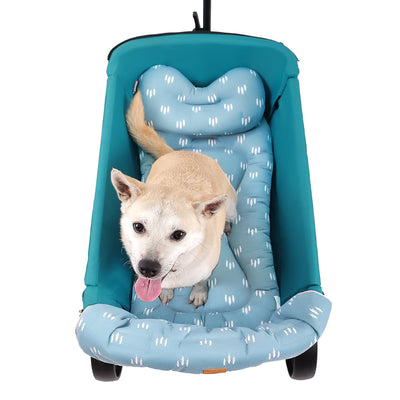 Ibiyaya Pet Stroller Comfort Liner Set, Blue