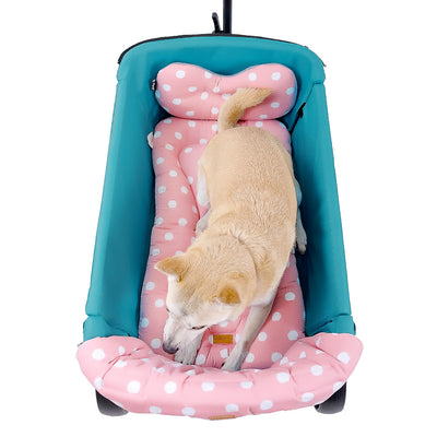 Ibiyaya Pet Stroller Comfort Liner Set, Pink