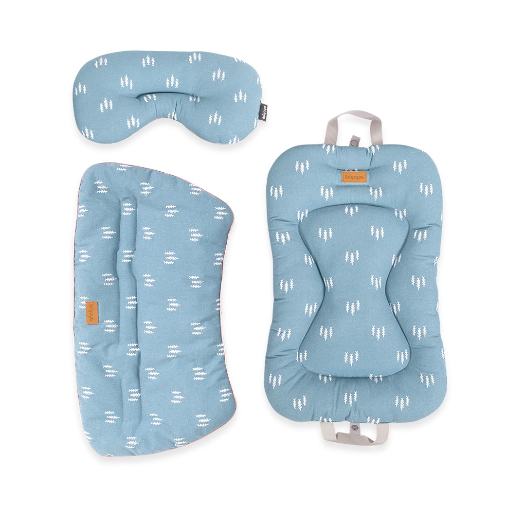 Ibiyaya Pet Stroller Comfort Liner Set, Blue