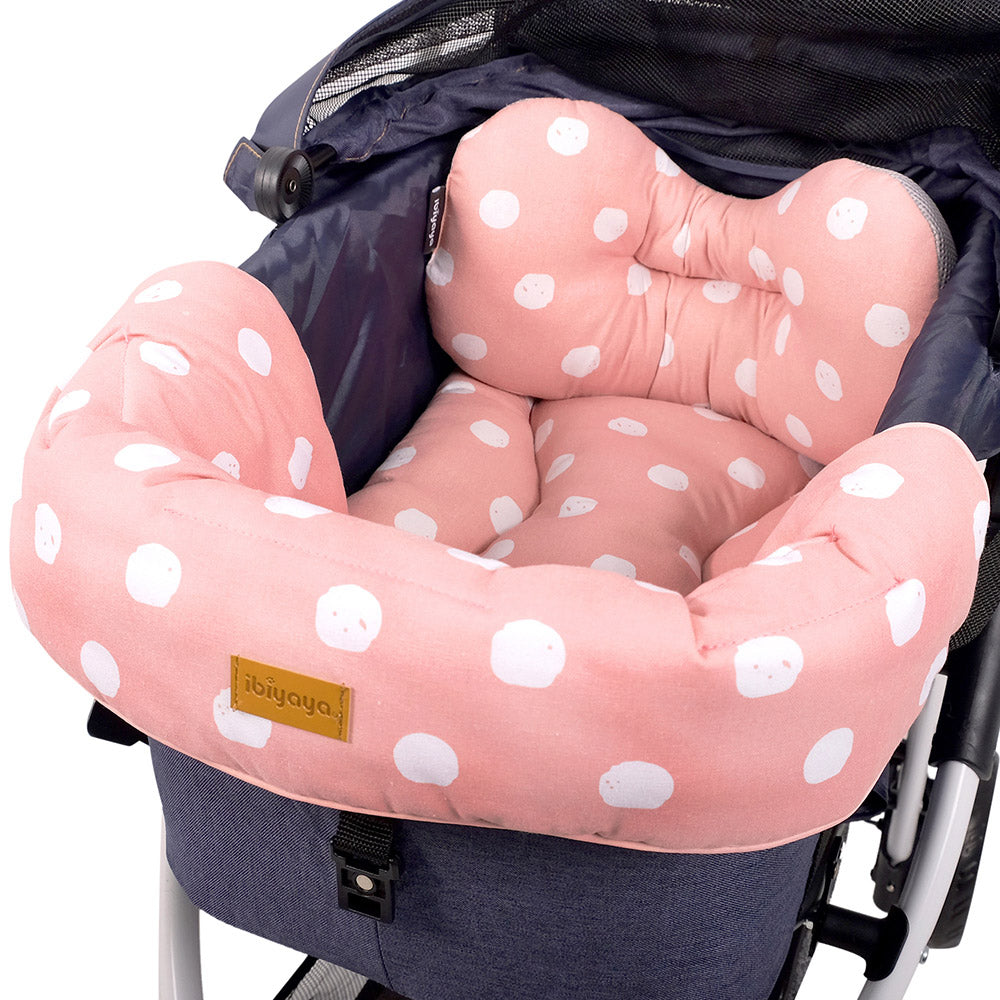 Ibiyaya Pet Stroller Comfort Liner Set, Pink