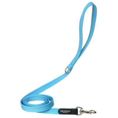 Tre Ponti Reflective Dog Leash, Blue