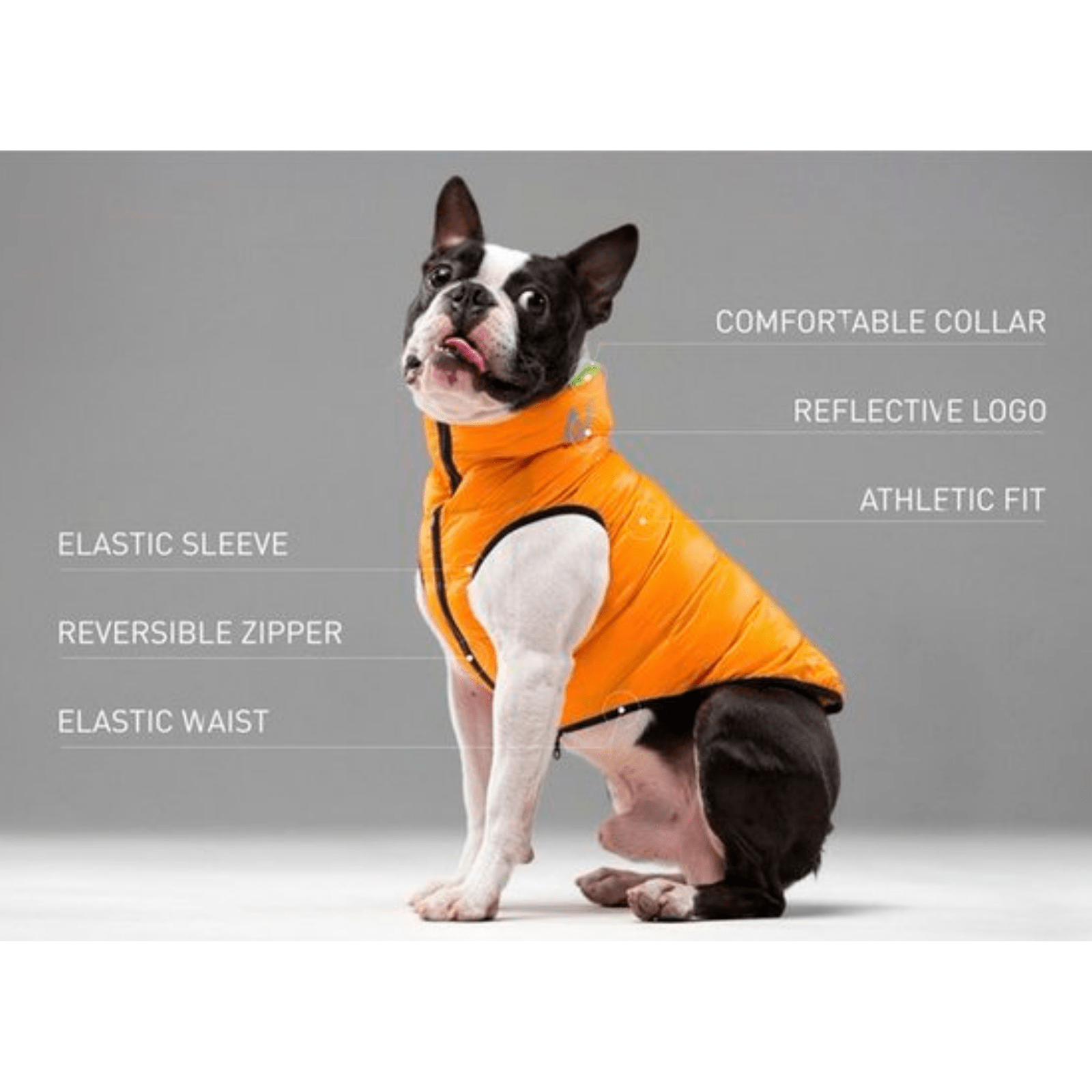 Reversible Puffer Dog Jacket Airy Vest Modern Pets