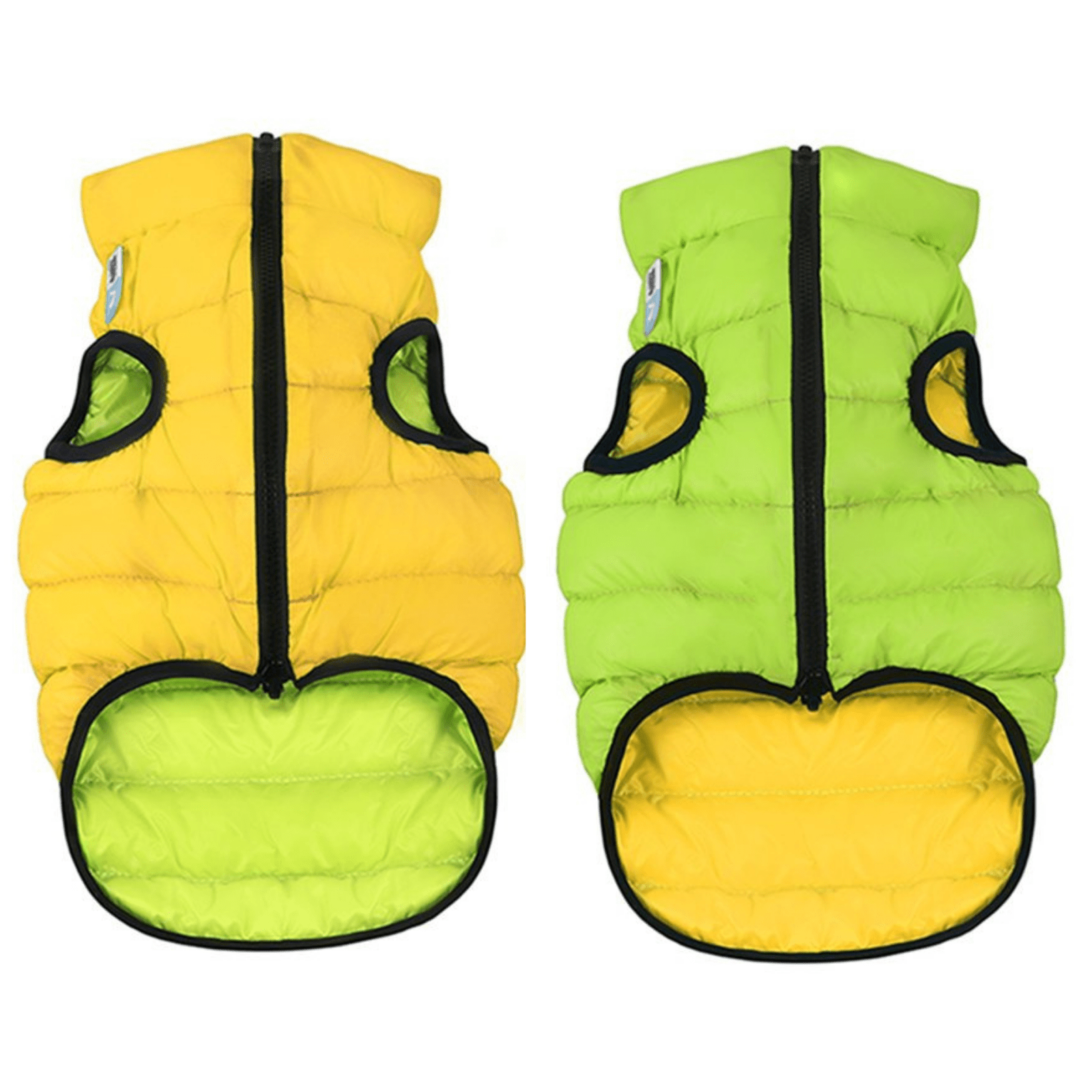 Airy Vest Dog Jacket XS22 / Lime/Yellow Reversible Puffer Dog Jacket Airy Vest