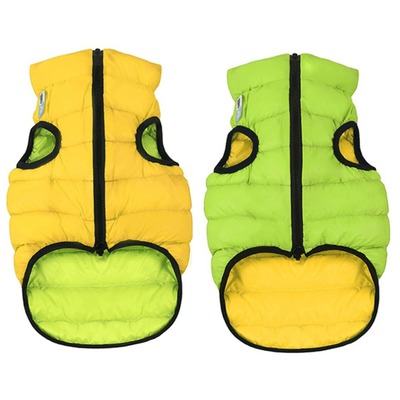 Airy Vest Dog Jacket XS22 / Lime/Yellow Reversible Puffer Dog Jacket Airy Vest