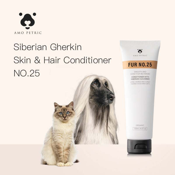 Siberian Gherkin Skin & Hair Conditioner for Long Haired Dogs and Cats