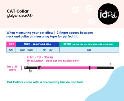 Personalised Cat Collar - Rainbow Dreams