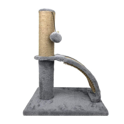 Cattitude Cat Scratcher Cattitude Storm Grey Arched Scratching Post