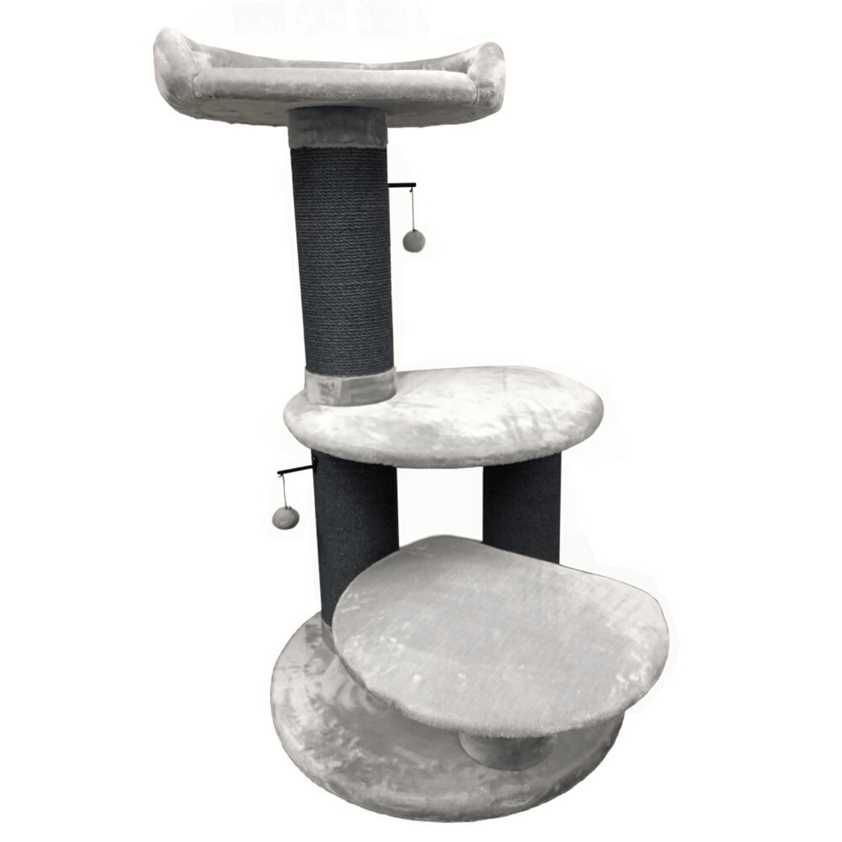 Cattitude Extra Large Cat Tree, Grey Modern Pets