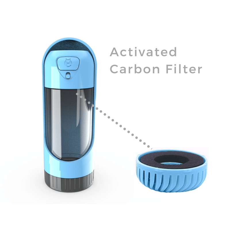 Elspet Pet Bowl Elspet Dog Water Bottle Replacement Filter, 2 Pack