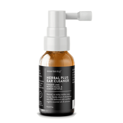 Essential Dog Pet Grooming Essential Dog Herbal Plus Dog Ear Cleaner, Ear Wax Remover, 50ml