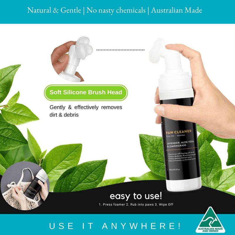 Essential Dog Pet Grooming Essential Dog Portable Paw Cleaner Aloe Lemongrass & Lavender