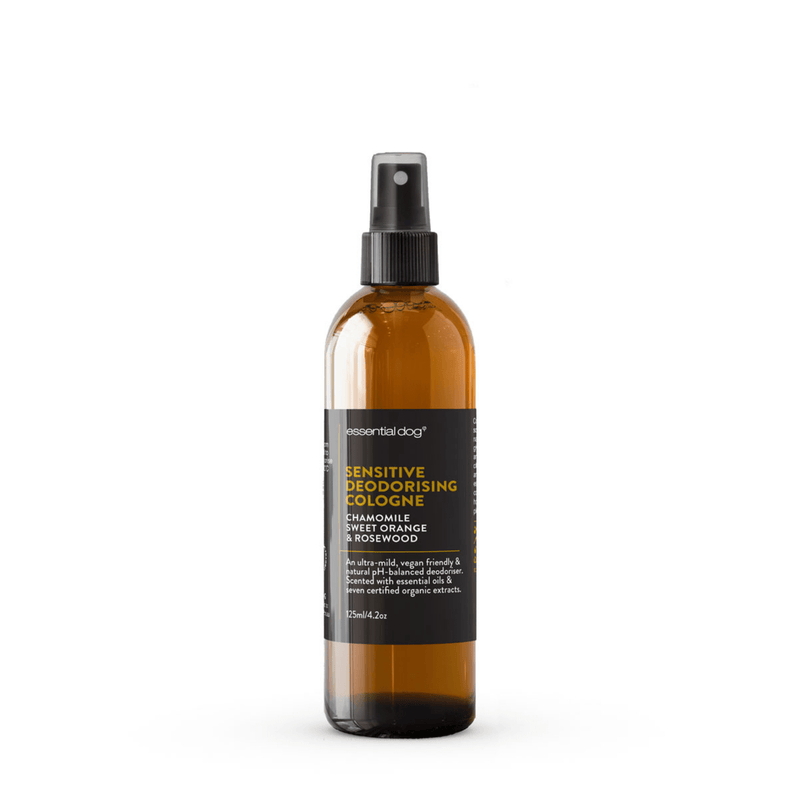 Essential Dog Pet Grooming Sensitive Dog Deodoriser, Chamomile, Sweet Orange & Rosewood