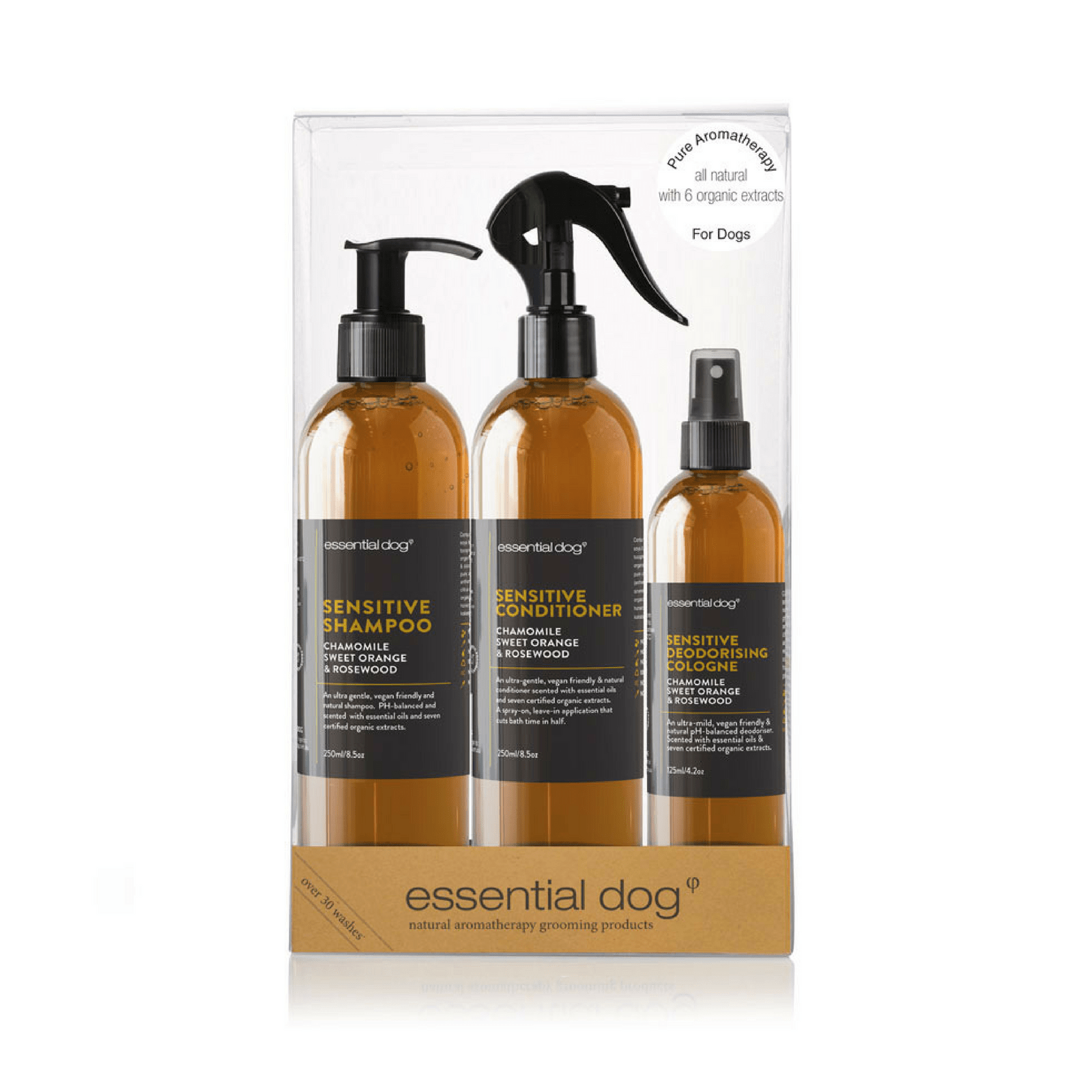 Natural dog grooming hot sale products