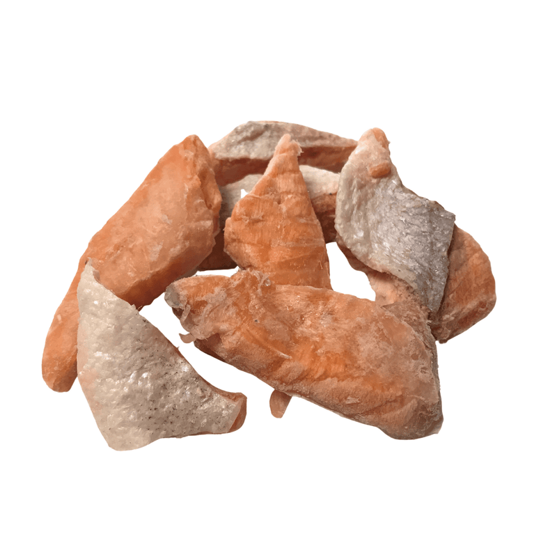 Freezy Paws Pet Treats Premium Human Grade Freeze-Dried Raw Pet Treats, Salmon Bellies 100g