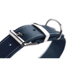 Hunter International Dog Collar Hunter Aalborg Special Leather Dog Collar, Dark Blue