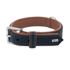 Hunter International Dog Collar Hunter Canadian Elk Leather Dog Collar, Black