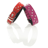 Hunter International Dog Collar Hunter Capri Mini Stars Leather Dog Collar, Small to Medium Breeds