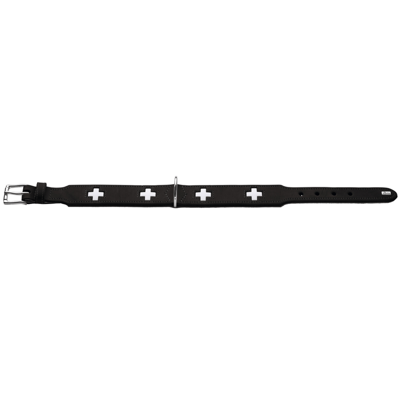 Hunter International Dog Collar Hunter Classic Swiss Leather Dog Collar