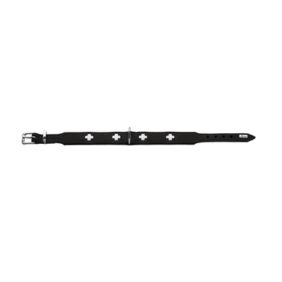 Hunter International Dog Collar Hunter Classic Swiss Leather Dog Collar