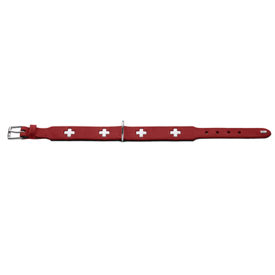 Hunter International Dog Collar Hunter Classic Swiss Leather Dog Collar