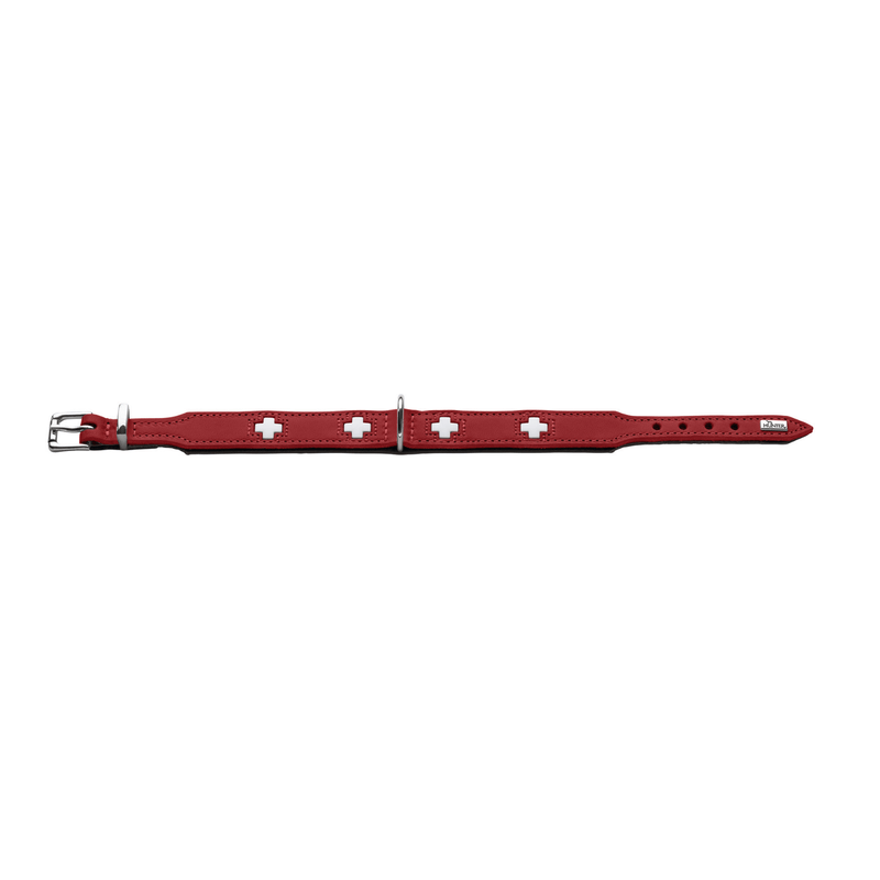 Hunter International Dog Collar Hunter Classic Swiss Leather Dog Collar