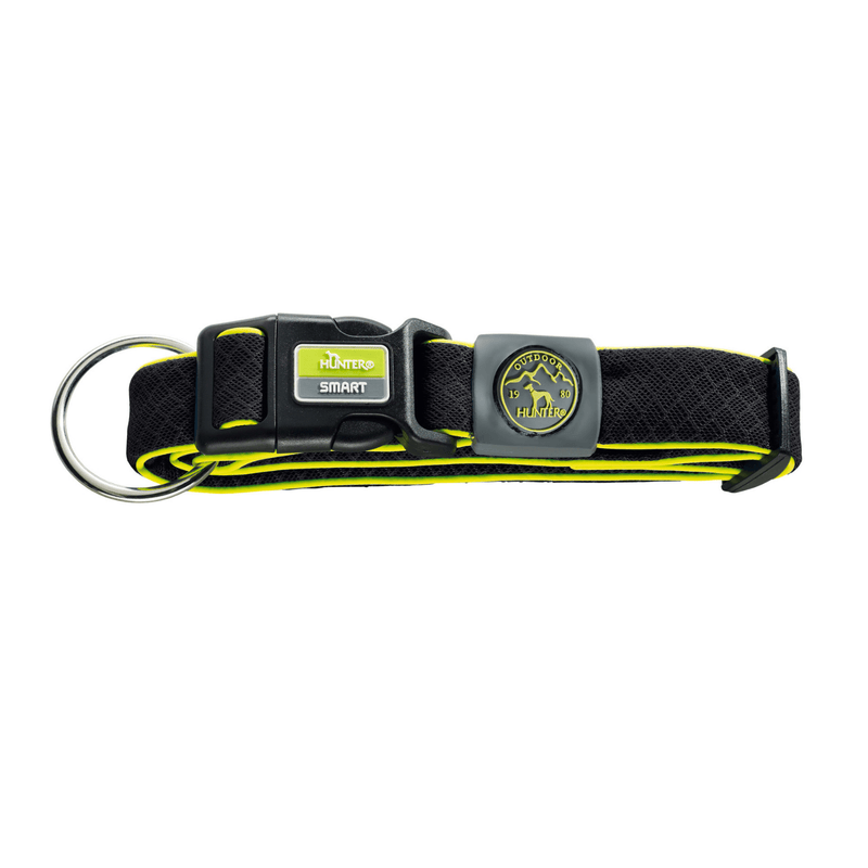 Hunter International Dog Collar Hunter Maui Vario Plus Dog Collar Heavy Duty Clasp Buckle