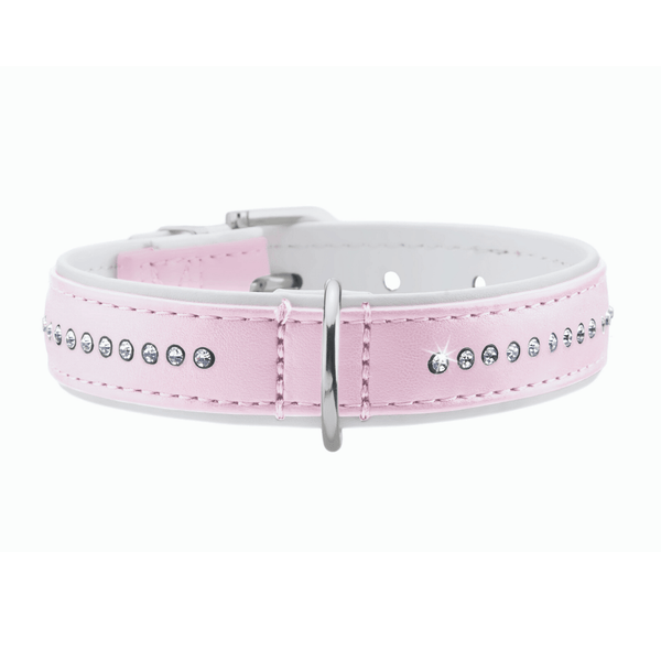 Hunter Modern Art Luxus Dog Collar, Pale Pink Modern Pets