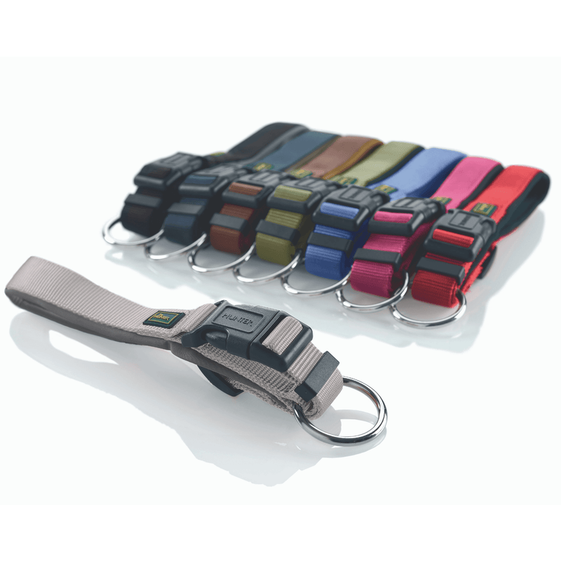 Hunter International Dog Collar Hunter Neoprene Vario Plus Dog Collar Clasp Buckle